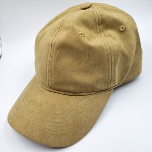 Goodfellow & Co Khaki Fa7x Suede Hat/Cap Onesize.